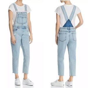 NWT BLANKNYC Denim Hem Girlfriend Overall Jeans 24